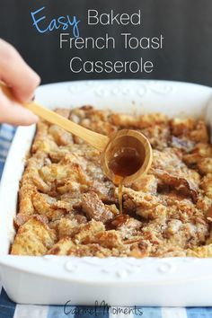 Easy Baked French Toast Casserole