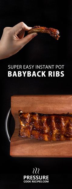 Easy BBQ Instant Pot Ribs