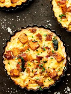 Easy Cheesy Bacon Breakfast Tart