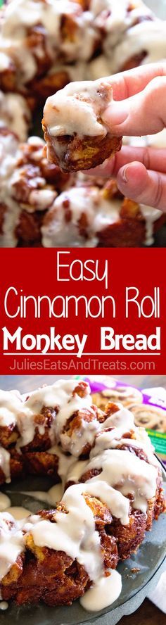 Easy Cinnamon Roll Monkey Bread