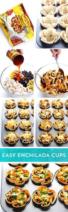 Easy Enchilada Cups