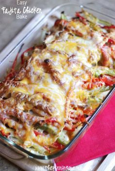 Easy Fajita Chicken Bake