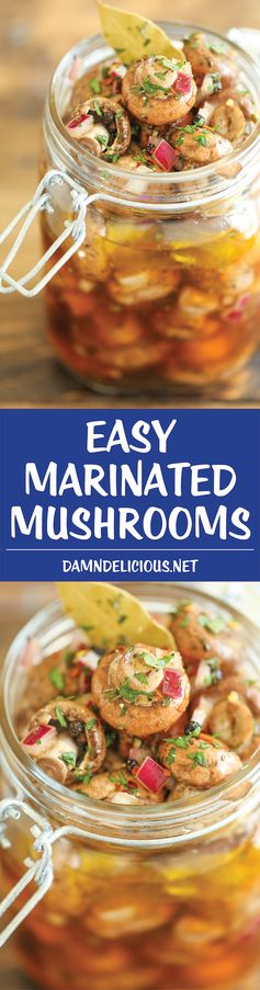 Easy Marinated Mushrooms