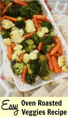 Easy Oven Roasted Veggies