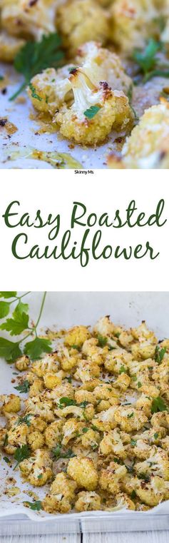 Easy Roasted Cauliflower