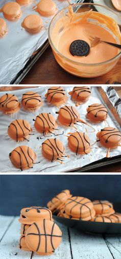 Easy Slam Dunk Basketball Cookies