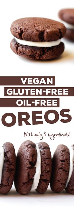 Easy Vegan Oreos