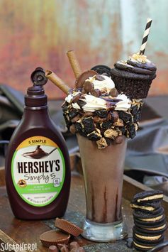 Epic Chocolate Peanut Butter Milkshakes