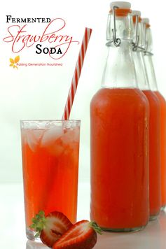 Fermented Strawberry Soda