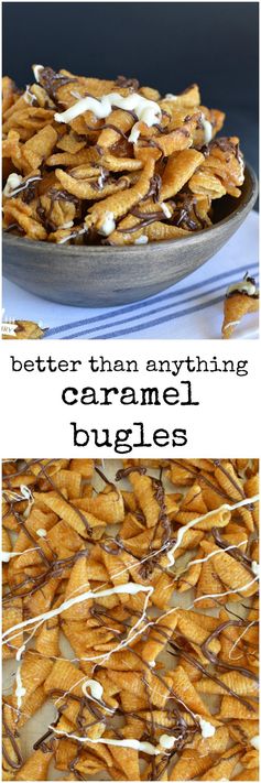 Five Minute Caramel Bugles