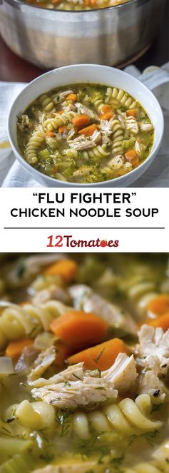 Flu Fighting Chicken Noodle Soup