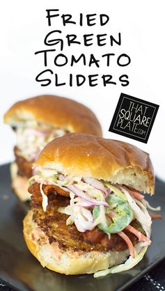 Fried Green Tomato Sliders