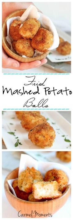 Fried Mashed Potato Balls