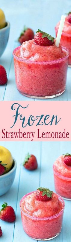 Frozen Strawberry Lemonade