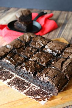 Fudgy Gluten Free Brownies (Egg Free