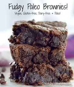 Fudgy Paleo Brownies