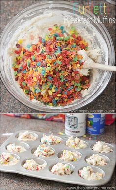 Funfetti Breakfast Muffins