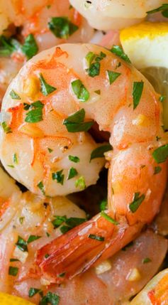 Garlic Lemon Butter Shrimp