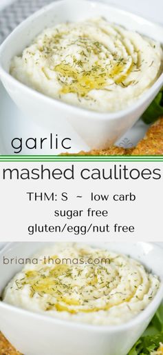 Garlic Mashed Cauli-toes