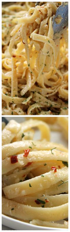 Garlic Parmesan Noodles