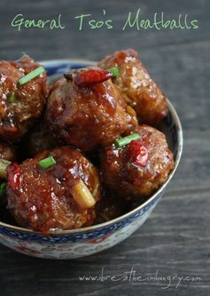 General Tso’s Meatballs (Low Carb & Gluten Free