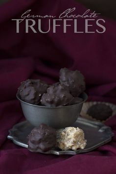 German Chocolate Truffles