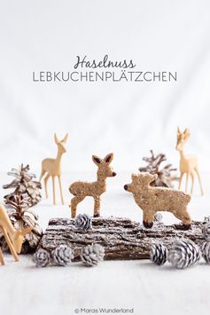 Gesunde Lebkuchenplätzchen