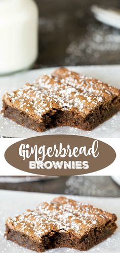 Gingerbread Brownies