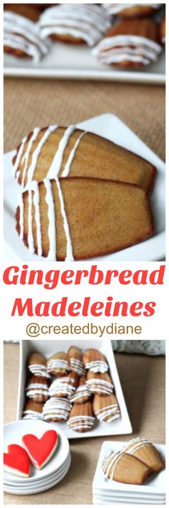 Gingerbread Madeleines