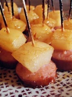 Glazed Kielbasa Bites