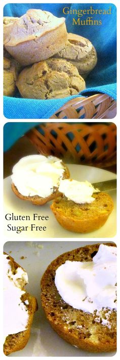 Gluten-Free Gingerbread Muffins