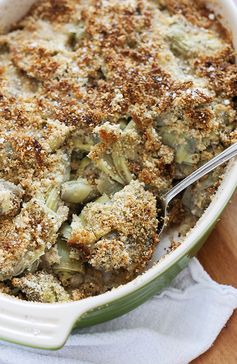 Grandma’s Baked Artichoke Hearts