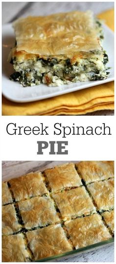 Greek Spinach Pie