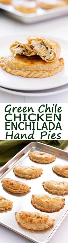 Green Chile Chicken Enchilada Hand Pies