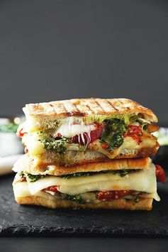 Grilled Chicken Pesto Panini