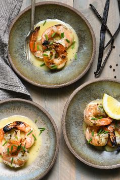 Grilled Shrimp with Vanilla Beurre Blanc