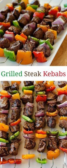 Grilled Steak Kebabs