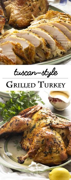 Grilled Tuscan Style Turkey