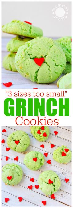 Grinch Christmas Cookie