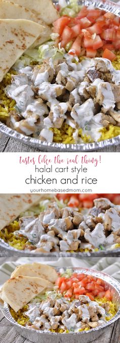 Halal Cart Style Chicken and Rice