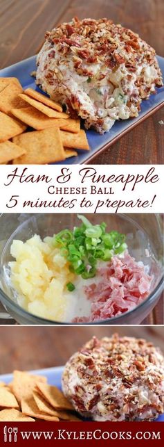 Ham & Pineapple Cheese Ball