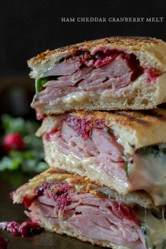 Ham Cheddar Cranberry Melt