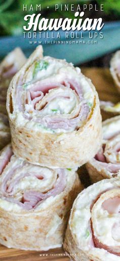 Hawaiian Tortilla Roll Up