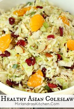 Healthy Asian Coleslaw