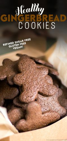 Healthy Gingerbread Cookies