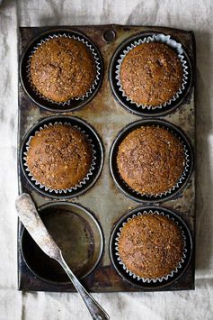 Healthy Gingerbread Muffins