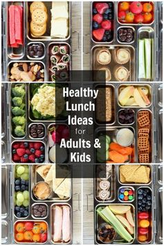 Healthy Lunch Ideas (for adults and kids