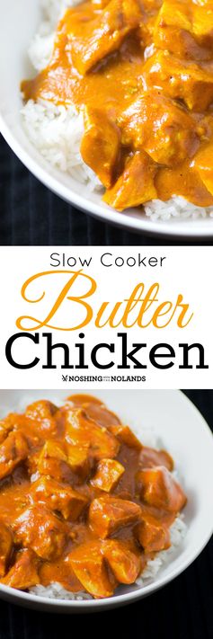 Healthy Slow Cooker Butter Chicken