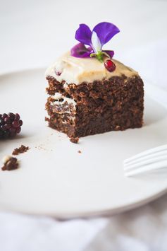 Healthy Vegan Ginger Cake