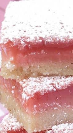 Hibiscus Lemon Bars